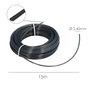 WOLFPACK LINEA PROFESIONAL Fil Nylon Professionnel Rond Ø 2,4 mm, Rouleau 15 m