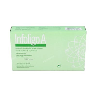 Plantis Infoligo A (Zn-Ni-Co-S) 20 ampoules