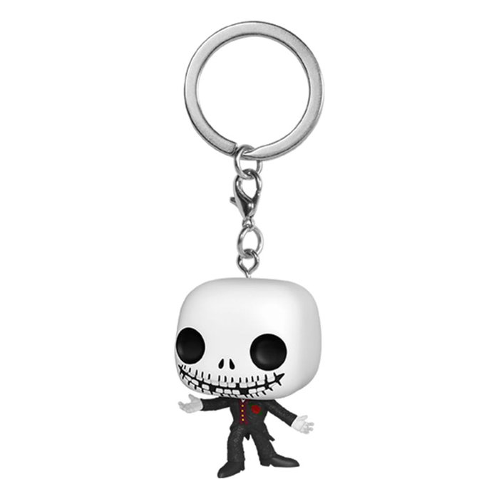 FUNKO Porte-clés Pocket POP! Disney Nightmare Before Christmas 30th Anniversary Jack Skellington FUNKO Porte-clés Pocket POP! Disney Nightmare Before Christmas 30th Anniversary Jack Skellington