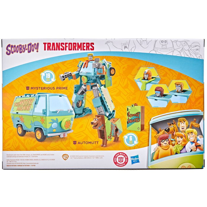 HASBRO Set de figurines Scooby-Doo x Transformers 15cm
