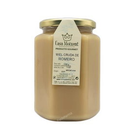 COMO UNA REINA Miel de romarin brute pot hexagonal 500 g