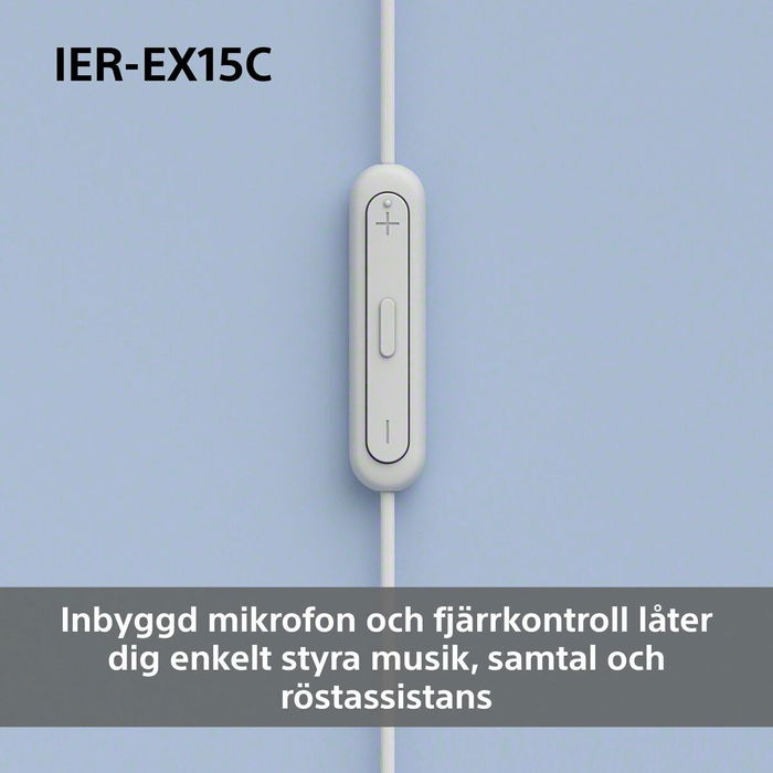 Casque Sony IEREX15CW Blanc