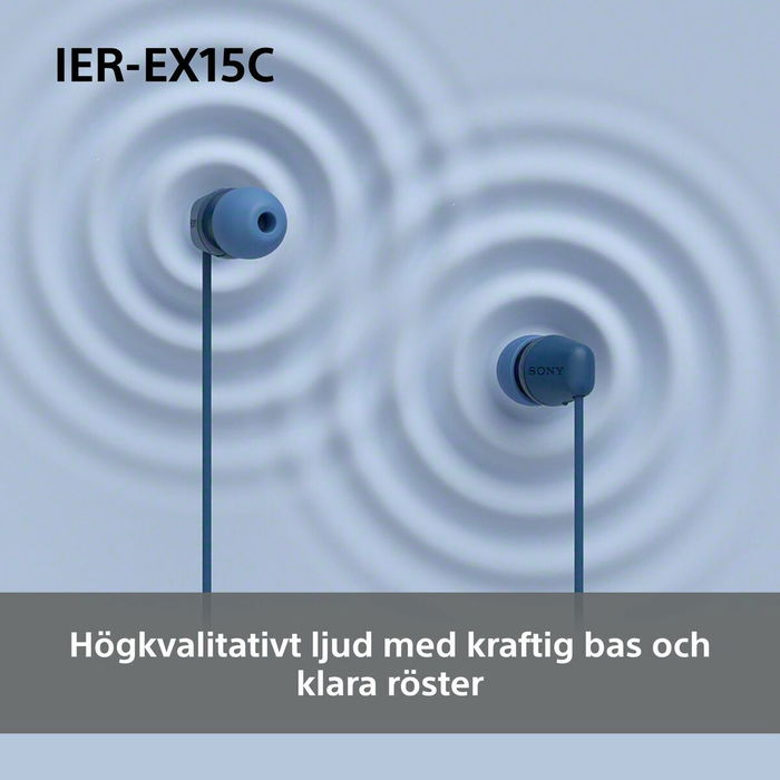 Casque Sony IEREX15CW Blanc