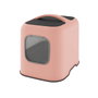 Rotho My Pet Maison toilette pour chat - Rose