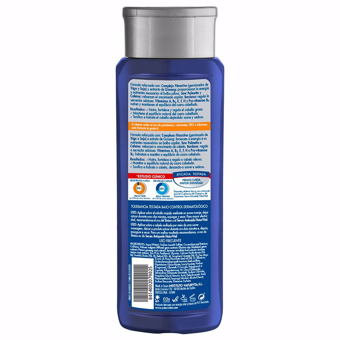 Natur Vital Shampoing Anti-chute Cheveux Gras 300 ml