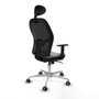 Piqueras y Crespo Chaise de Bureau 1D086G1 Gris