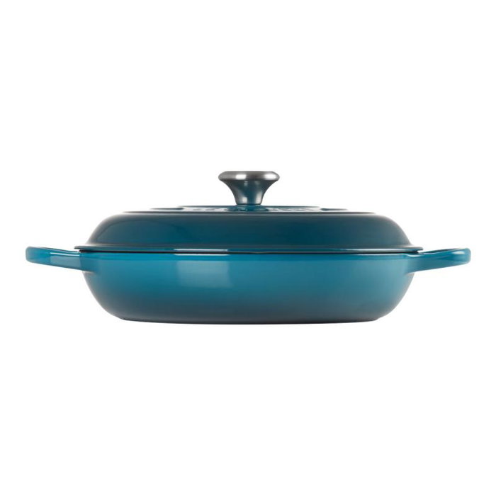 Le Creuset Signature Caçarole Ronde Peu Profonde 30cm Deep Teal Le Creuset Signature Caçarole Ronde Peu Profonde 30cm Deep Teal