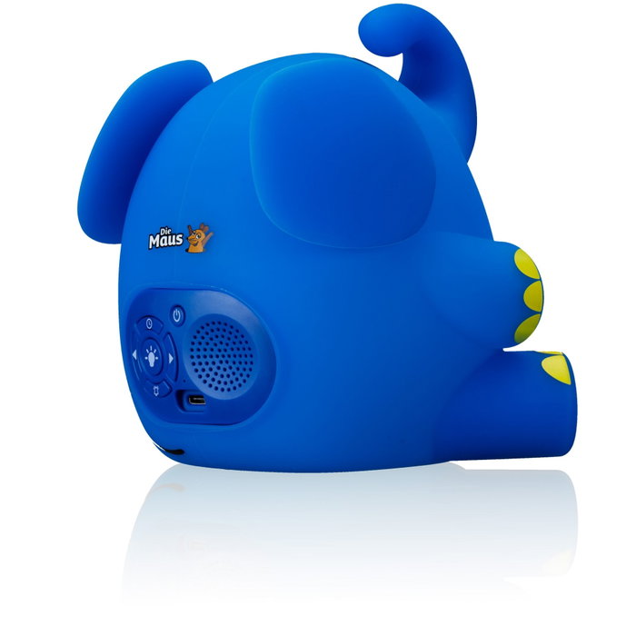 DieMaus Réveil Lumineux Éléphant Orange