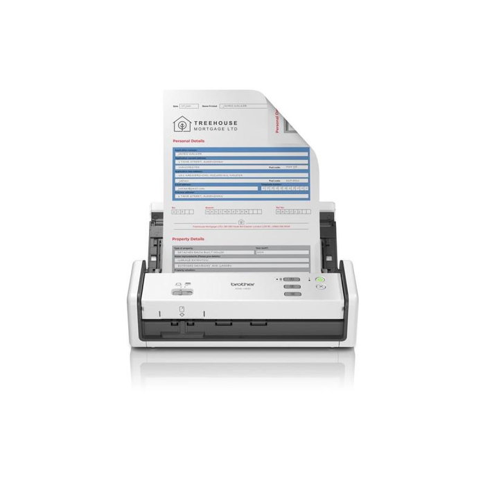 Brother ADS1300UN1 Scanner Portable Couleur Recto Verso Blanc