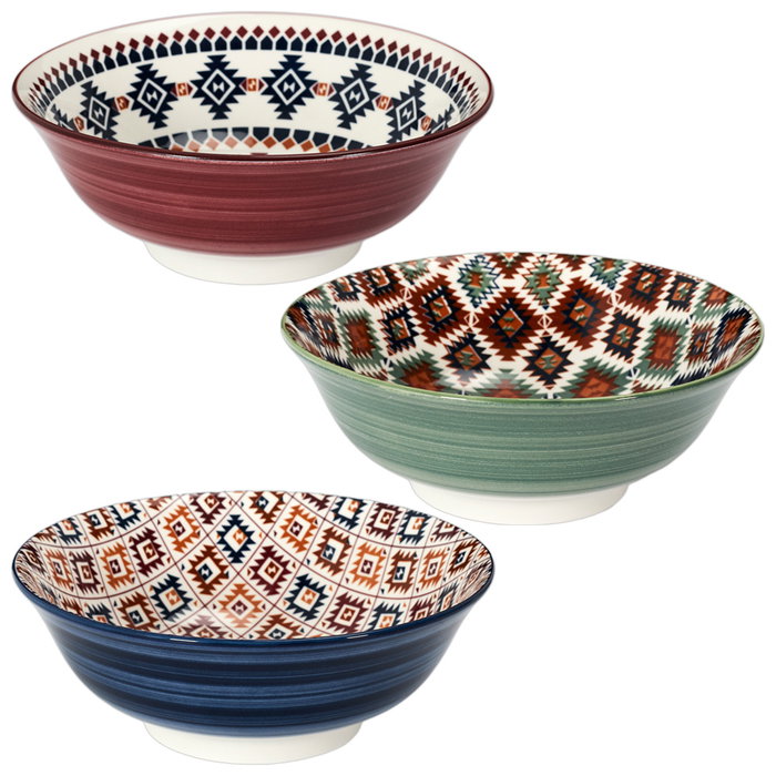 Home Deco Factory Saladière Mirage en Porcelaine 21 cm