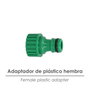 SATURNIA Raccord tuyau plastique 1/2 femelle blister