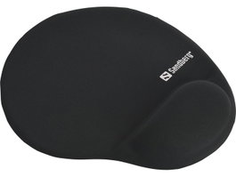 Sandberg Tapis de souris ergonomique en gel avec repose-poignet pour éviter les TMS