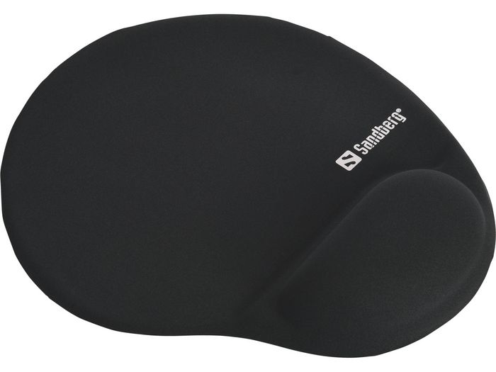 Sandberg Tapis de souris ergonomique en gel avec repose-poignet pour éviter les TMS Sandberg Tapis de souris ergonomique en gel avec repose-poignet pour éviter les TMS