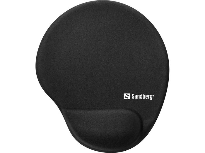 Sandberg Tapis de souris ergonomique en gel avec repose-poignet pour éviter les TMS Sandberg Tapis de souris ergonomique en gel avec repose-poignet pour éviter les TMS