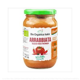 BIO ORGANICA ITALIA Sauce tomate Arrabiata BIO 345 ml