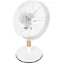 Sencor SFE 3080WH Ventilateur de bureau avec pales en bois et design métal