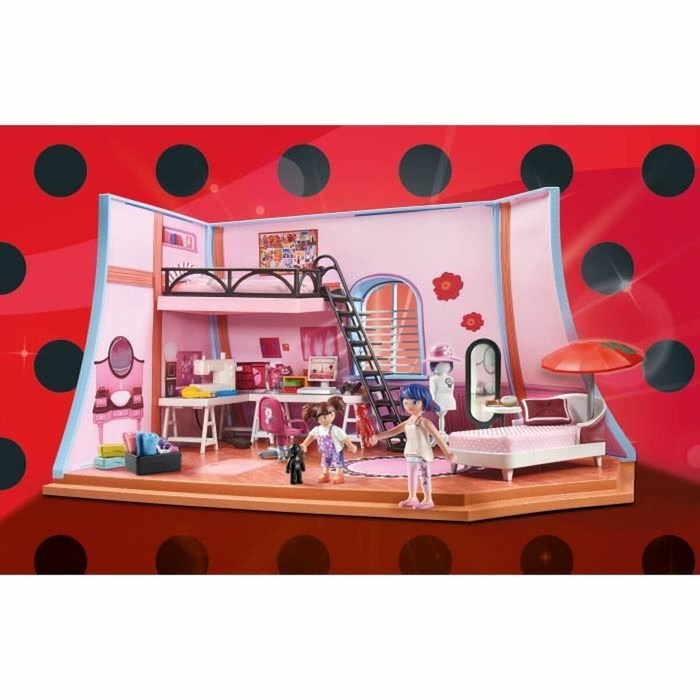 Playmobil Miraculous Chambre de Marinette 71334 - 73 Pièces