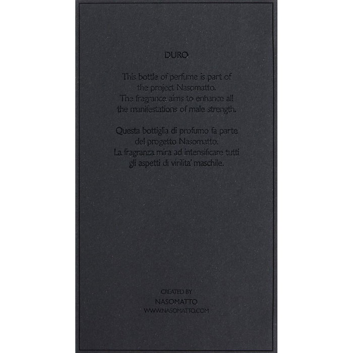 Nasomatto Duro - Extrait de parfum pour homme - 30 ml - Fragrance masculine intense et affirmée