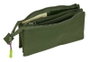 Safta - Portatodo Triple Munich Bright Khaki - Coffret de rangement 22 x 12 x 3 cm - Pour enfant de 3 ans