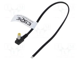ESPE Câble d'alimentation DC plat 2x0,52mm² avec prise DC 5,5/2,1 angulaire