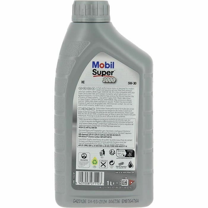 Mobil Super 3000 Formula-XE 5W30 1 L Mobil Super 3000 Formula-XE 5W30 1 L
