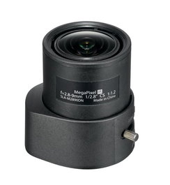 Hanwha SLA-M2890DN Objectif Mégapixel Auto Iris CS-mount 1/2.8" - Focal Variable 2.8-9mm F1.2