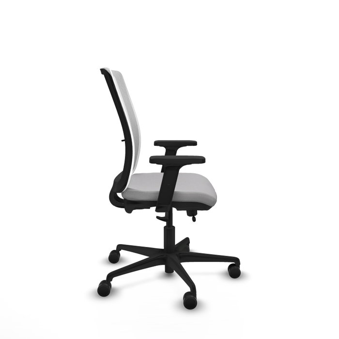 PIQUERAS Y CRESPO Chaise Haches Synchrone/Traslack Gris clair