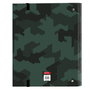Reliure à anneaux Kelme Camo Noir Vert 27 x 32 x 3.5 cm