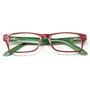 EL CHARRO Lunettes de lecture Kansas Rouge / Vert +2,5