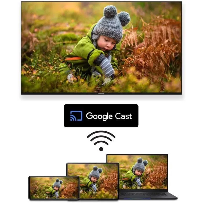 Thomson TV QLED 126 cm 4K HDR10 Google TV 2xHDMI 2.1 2xHDMI 2.0 - 50QG4S14 Thomson TV QLED 126 cm 4K HDR10 Google TV 2xHDMI 2.1 2xHDMI 2.0 - 50QG4S14
