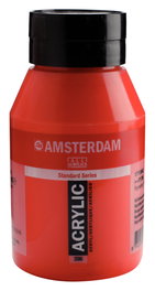 Amsterdam Standard Series Peinture Acrylique Rouge Naphthol Moyen 396 1000 ml