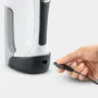 Karcher WV 6 Plus Nettoyeur de vitres sans fil avec raclette XL 280 mm, autonomie 100 min, nettoyage jusqu'à 300 m², blanc