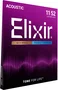 ELIXIR Jeu de cordes acoustiques 80/20 Bronze POLYWEB Custom Light 11-52