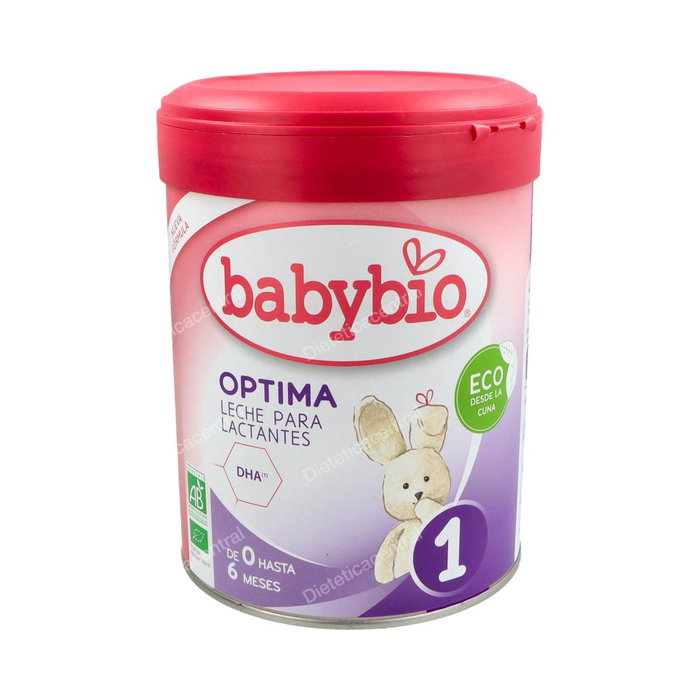 Babybio Optima 1 800 g - Lait infantile 1er âge en poudre - Boîte de 800 grammes Babybio Optima 1 800 g - Lait infantile 1er âge en poudre - Boîte de 800 grammes
