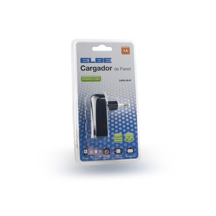 Elbe CARG-09-IP Chargeur mural universel USB 1A Elbe CARG-09-IP Chargeur mural universel USB 1A