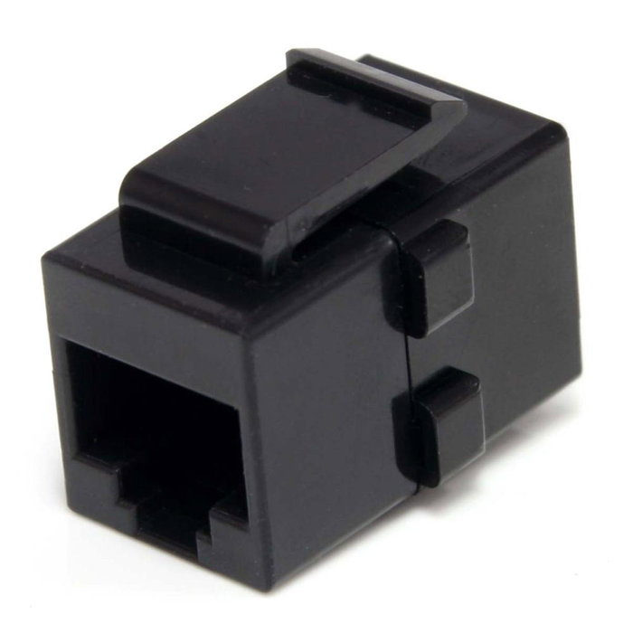 StarTech C6KEYCOUPLER Boîtier de raccordement RJ45 Keystone Cat6 UTP 2x femelle Noir