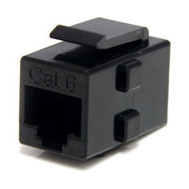 StarTech C6KEYCOUPLER Boîtier de raccordement RJ45 Keystone Cat6 UTP 2x femelle Noir