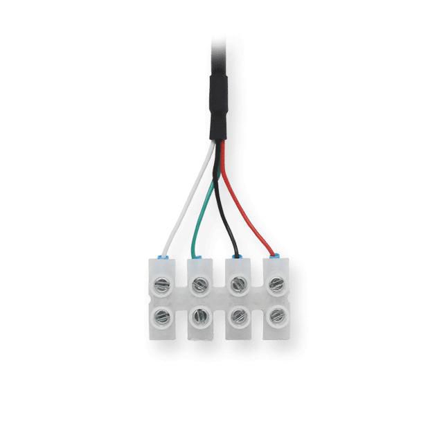 Teltonika Networks Câble d'alimentation avec borne à vis 4 voies / 4 broches, pas de 3 mm, 26 AWG, 2 m