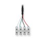 Teltonika Networks Câble d'alimentation avec borne à vis 4 voies / 4 broches, pas de 3 mm, 26 AWG, 2 m
