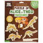 Jeux 2 momes Puzzle Dinosaure 3D - 4 modèles assortis