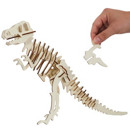 Jeux 2 momes Puzzle Dinosaure 3D - 4 modèles assortis