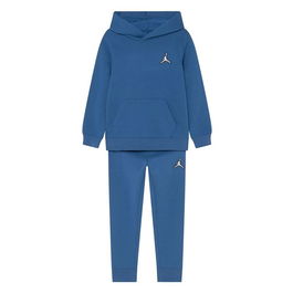 Ensemble de Sport pour Bébé Nike Jordan Mj Essentials Flc Po Set Bleu