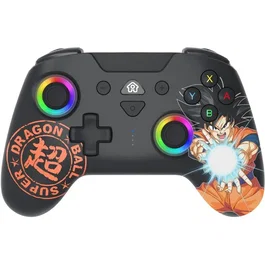 Subsonic Manette sans fil Dragon Ball Super Goku pour Nintendo Switch, Switch OLED et Switch 2 - Noir