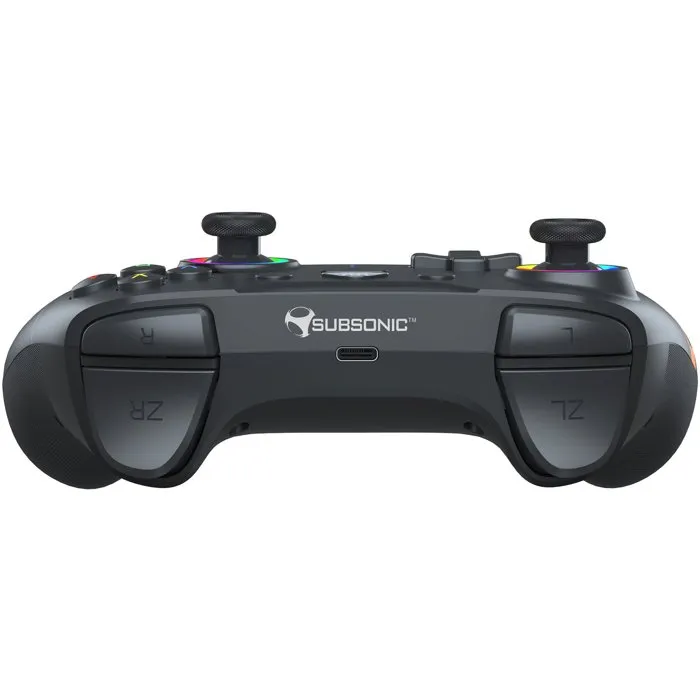 Subsonic Manette sans fil Dragon Ball Super Goku pour Nintendo Switch, Switch OLED et Switch 2 - Noir