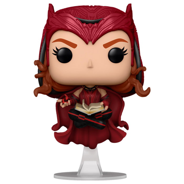 Funko POP Marvel - WandaVision : Scarlet Witch, Figure en Vinyle de 9cm avec Fenêtre de Présentation et Étui Cadeau