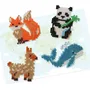 SES CREATIVE Kit créatif Beedz - Perles à repasser Animaux du monde (3500 perles) - Activité éducative de géographie pour enfants à partir de 5 ans