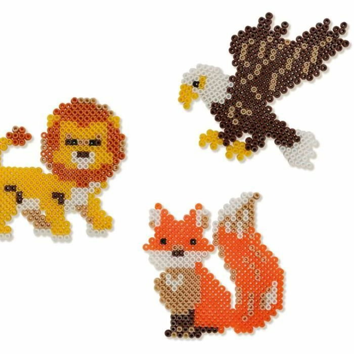 SES Creative Perles à repasser - Animaux du monde