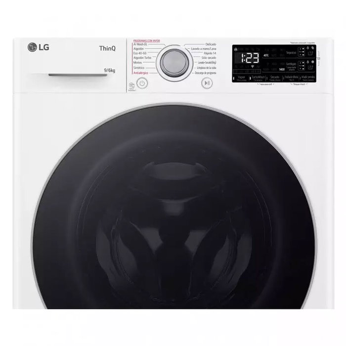 Laveuse-Sécheuse Intelligente LG F4DR5509A1W 1400 rpm 9 kg 6 Kg