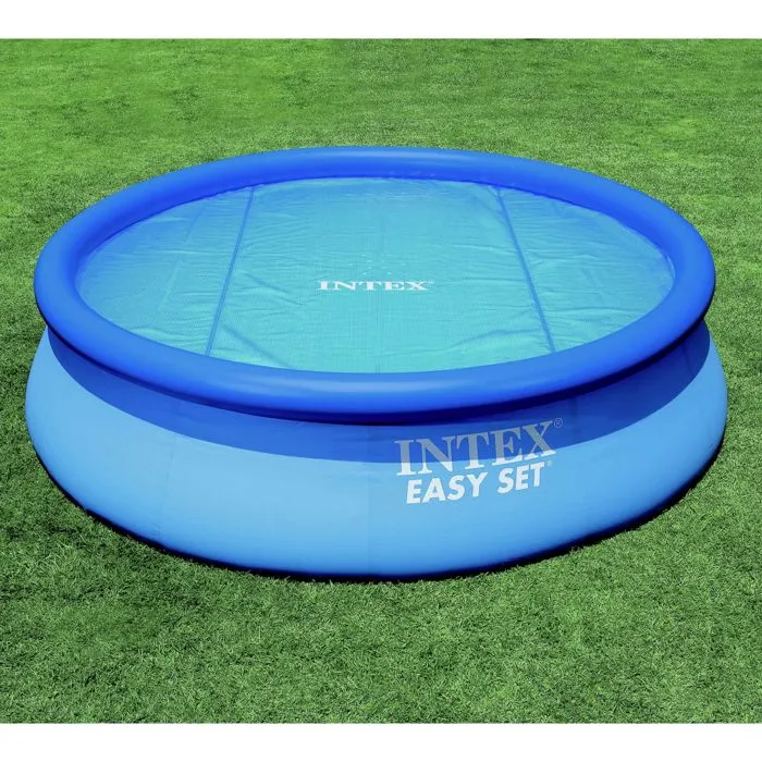 Intex 28011 Bâche à bulles pour piscine hors sol ronde, diamètre 305 cm, protection thermique