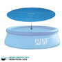 Intex - Couverture solaire pour piscine Easy Set/Frame - Diamètre 305 cm (10 pieds) - PVC